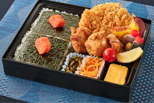 【お値打ち価格】博多明太のり唐＆とんかつ弁当