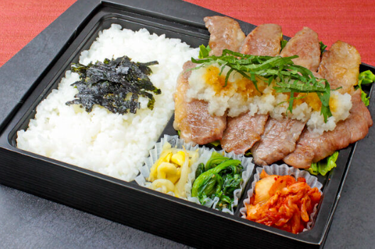 近江牛カルビとおろしポン酢弁当